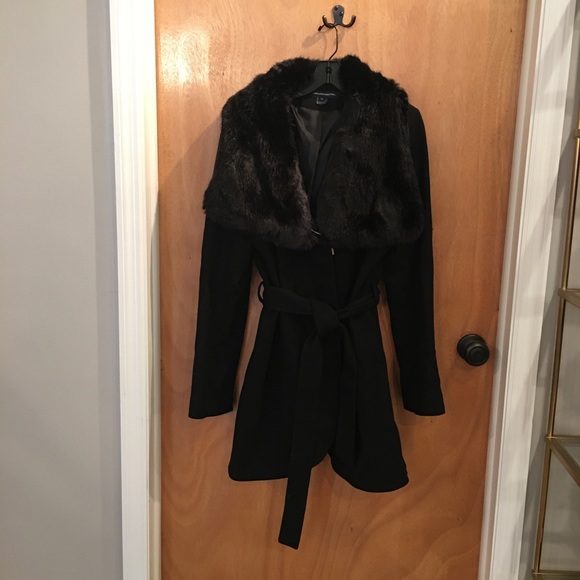 French Connection Jackets & Blazers - LIKE NEW French Connection Belted Dress Coat